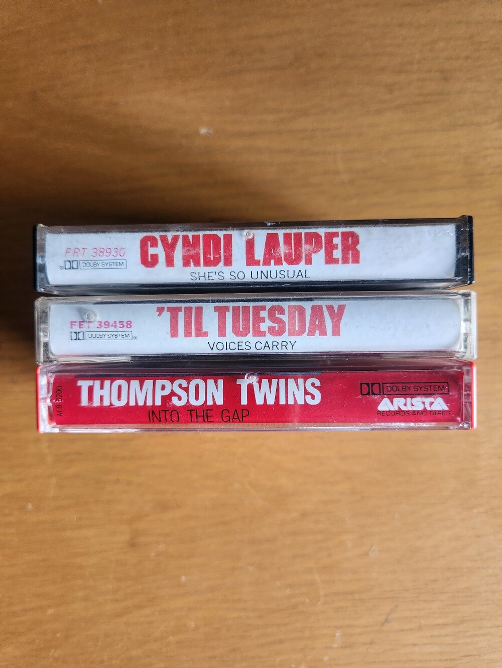 Cyndi Lauper, 'Till Tuesday, Thompson Twins - 80s Tapes (Lot of 3) 
